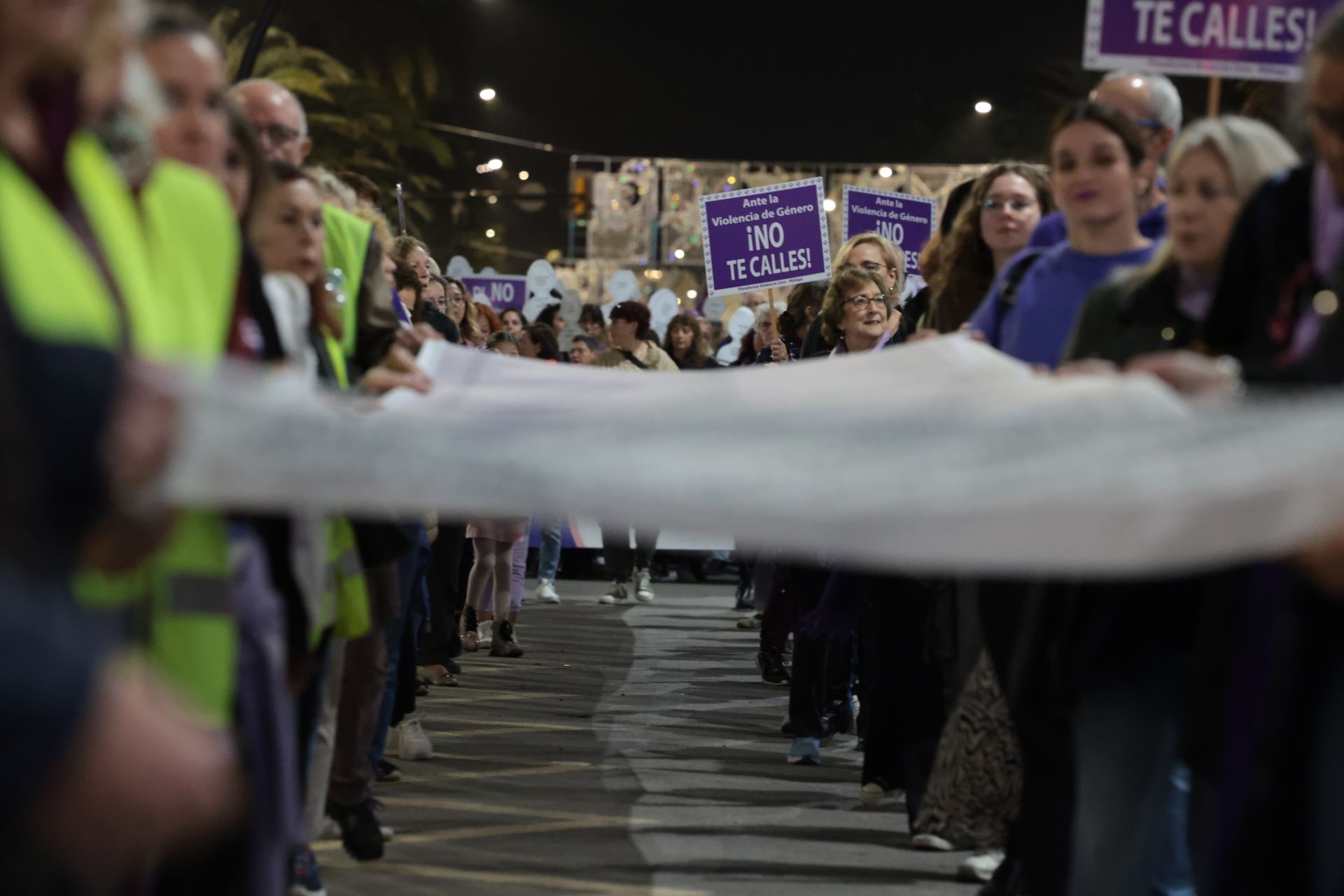 Así ha sido el 25N en Málaga