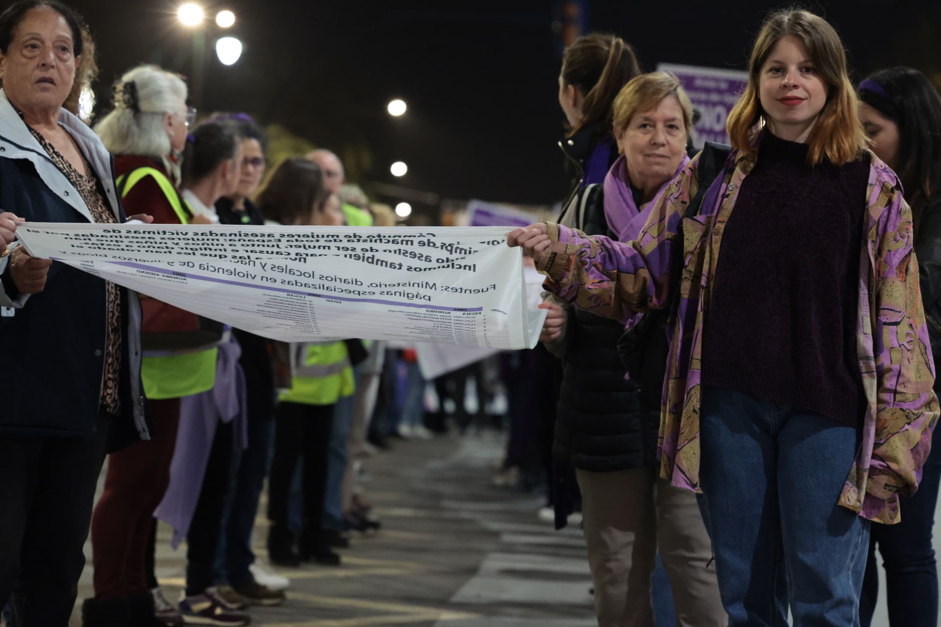 Así ha sido el 25N en Málaga