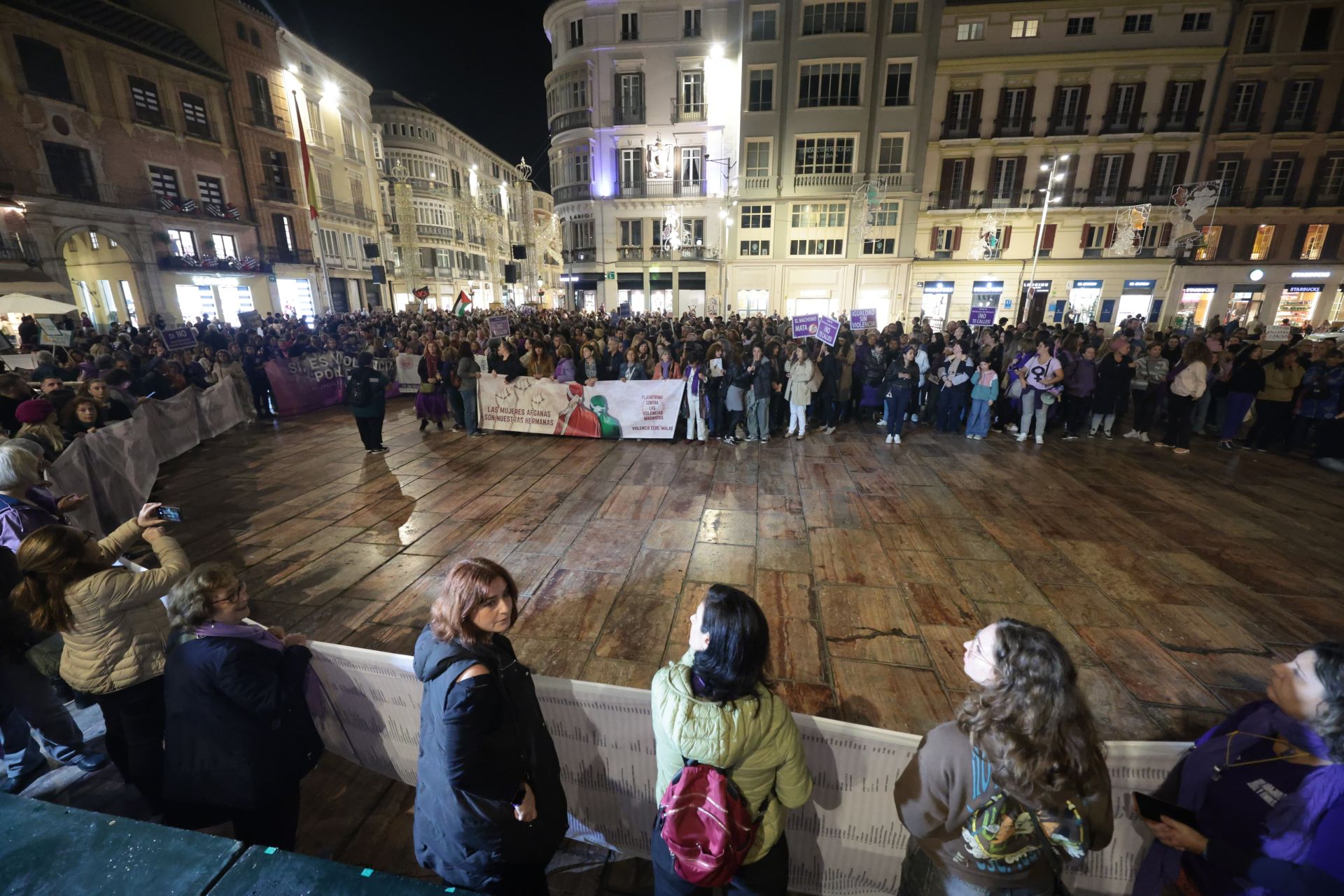 Así ha sido el 25N en Málaga