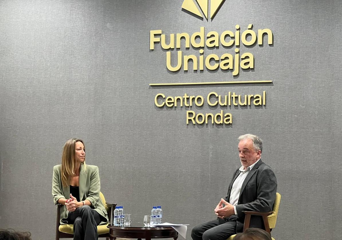 Mengual, con José María Herrera.