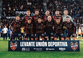 Un once del Levante de esta temporada liguera, con presencia de varios jugadores forjados en casa.