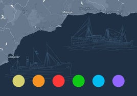Los diez grandes naufragios de Málaga: del portaaviones Ark Royal al tesoro del Namur