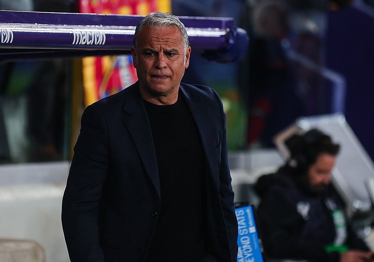 Sergio Pellicer, este miércoles en el Ciudad de Valencia.