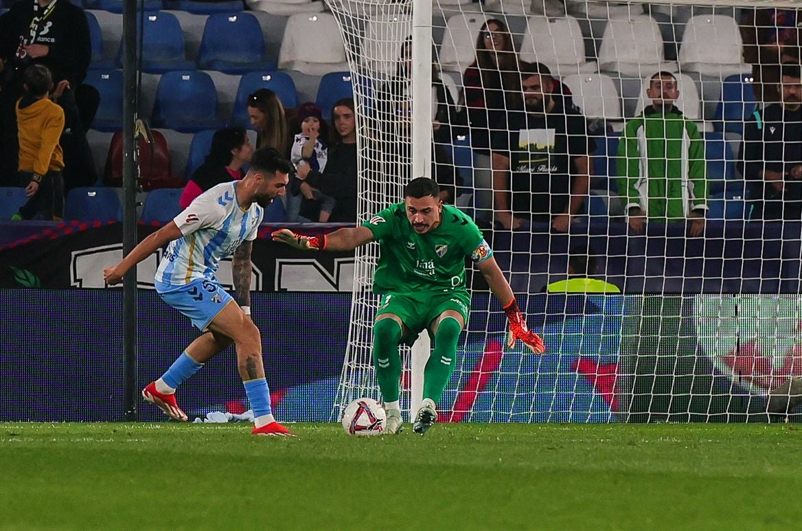 El Levante-Málaga, en imágenes