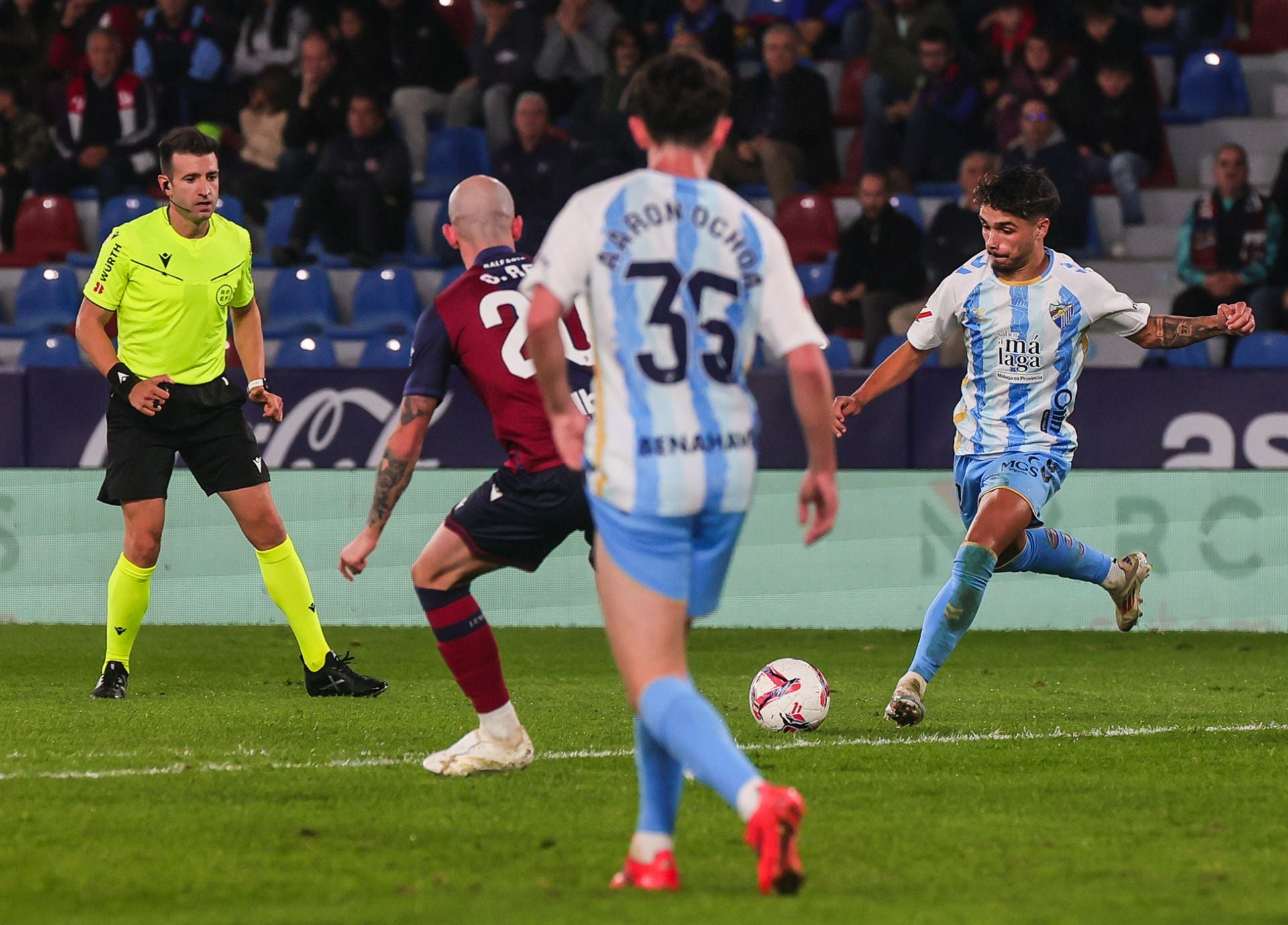 El Levante-Málaga, en imágenes