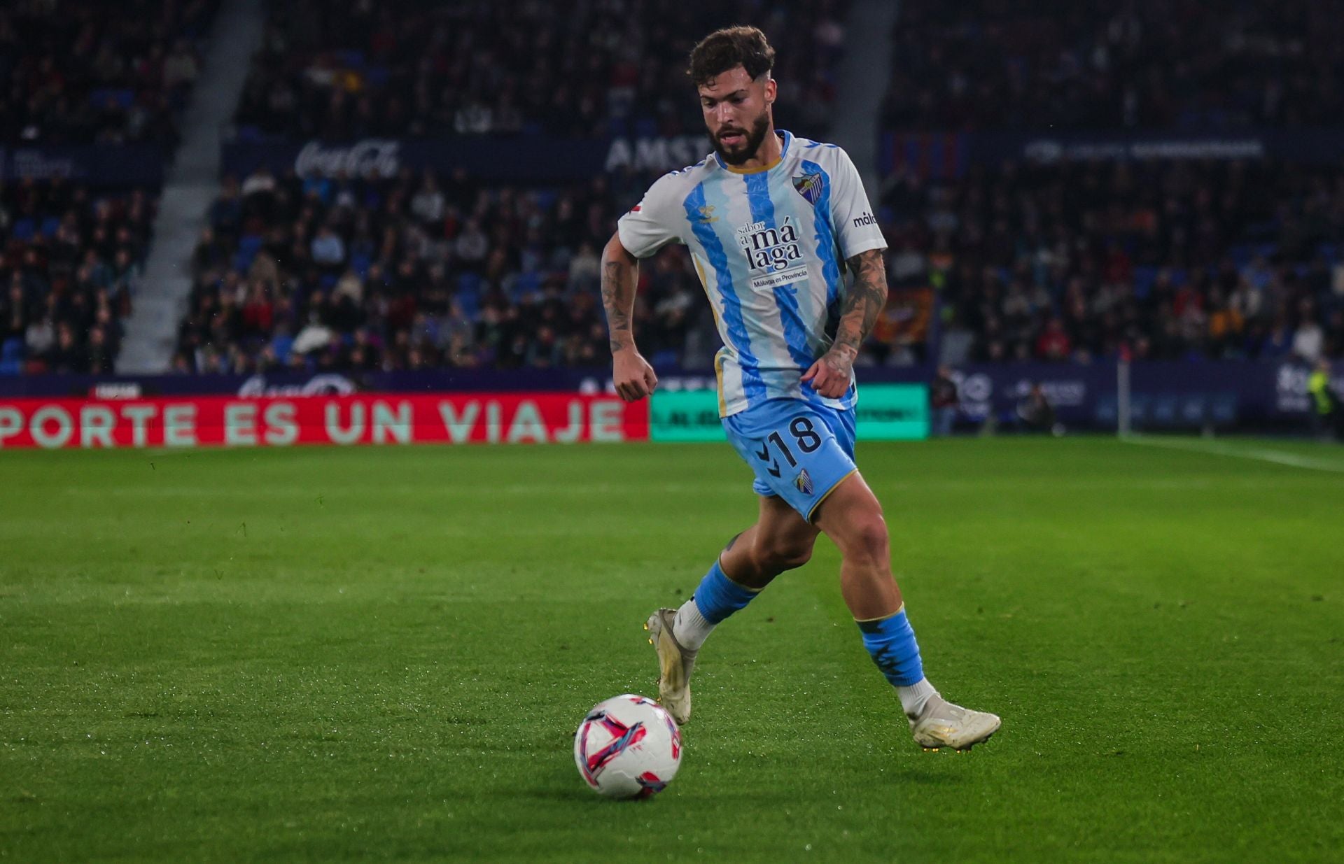 El Levante-Málaga, en imágenes