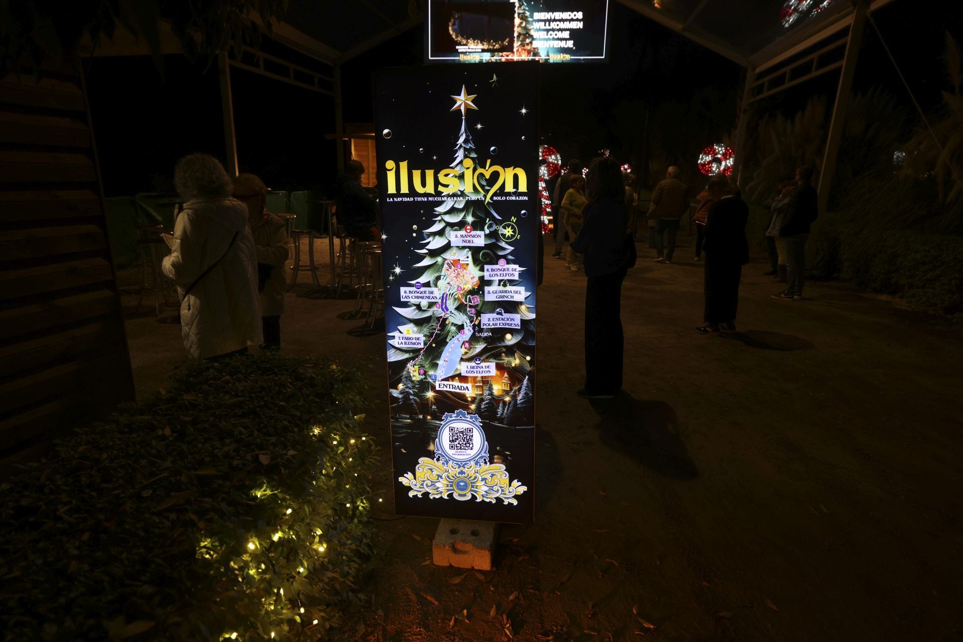 &#039;Ilusión&#039;, el espectáculo navideño de La Concepción, en imágenes