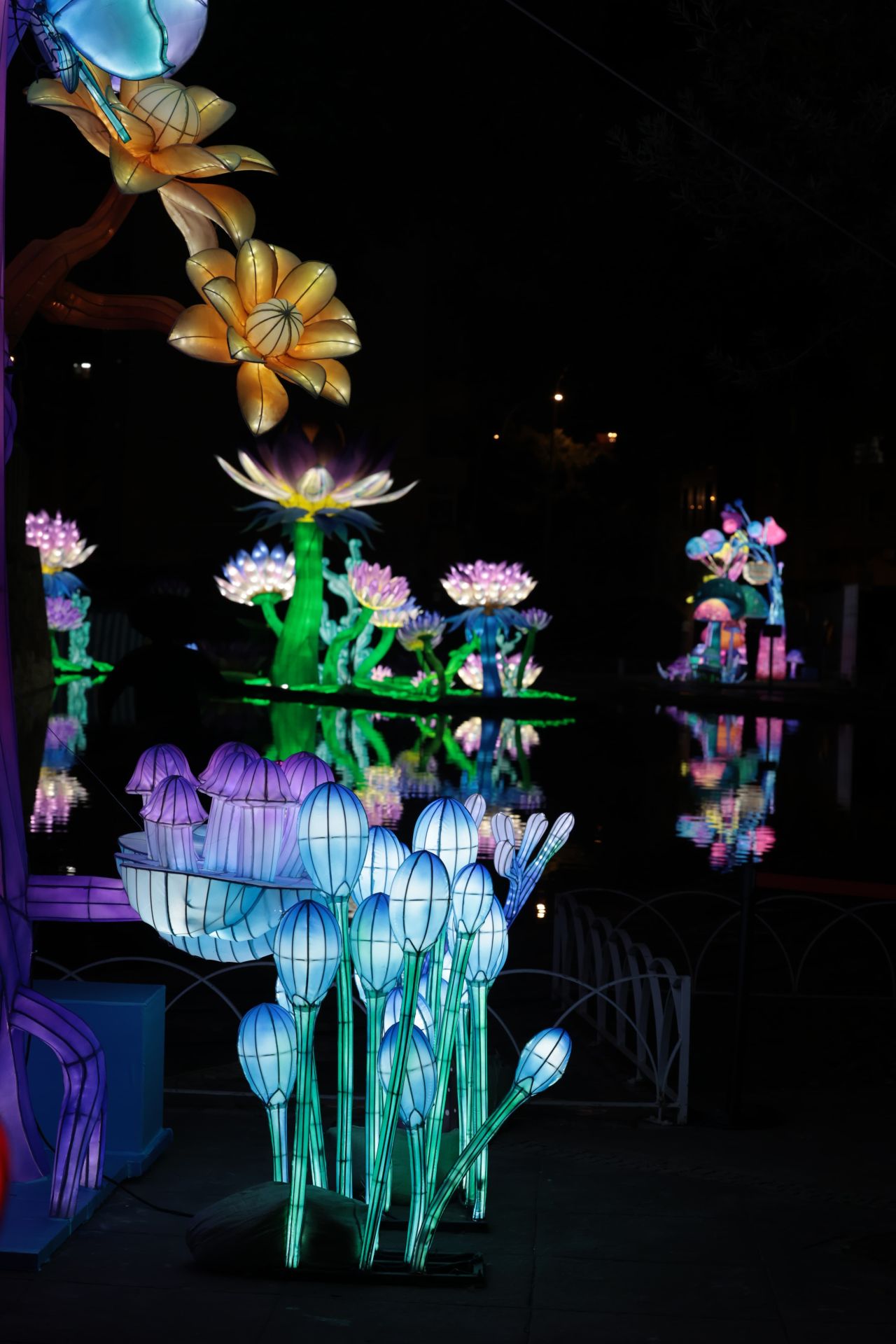 El Festival de las Linternas de Málaga, en fotos