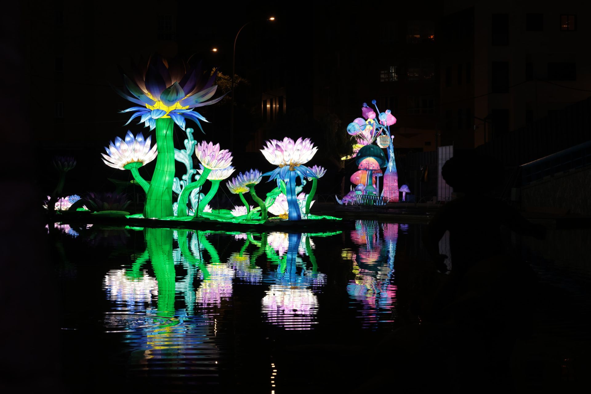 El Festival de las Linternas de Málaga, en fotos