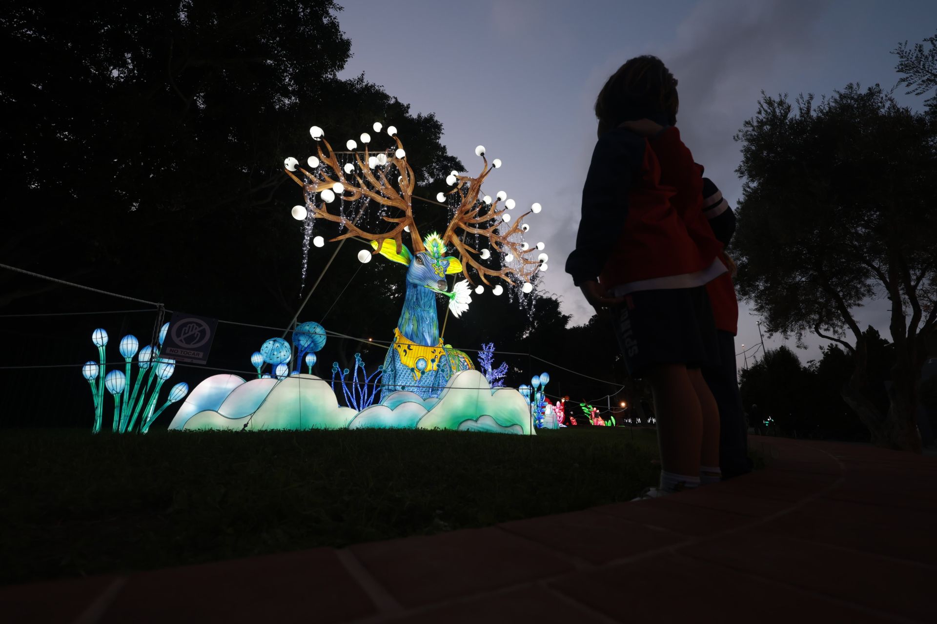 El Festival de las Linternas de Málaga, en fotos