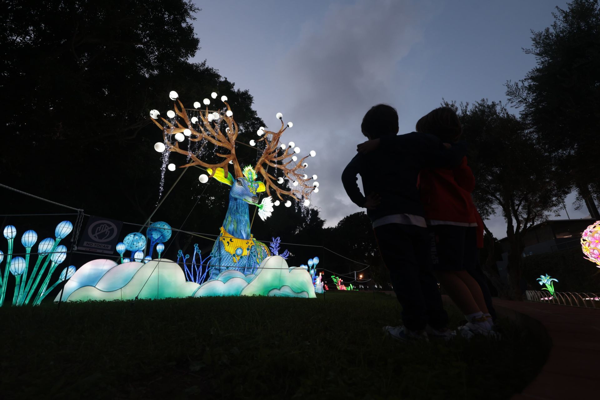El Festival de las Linternas de Málaga, en fotos