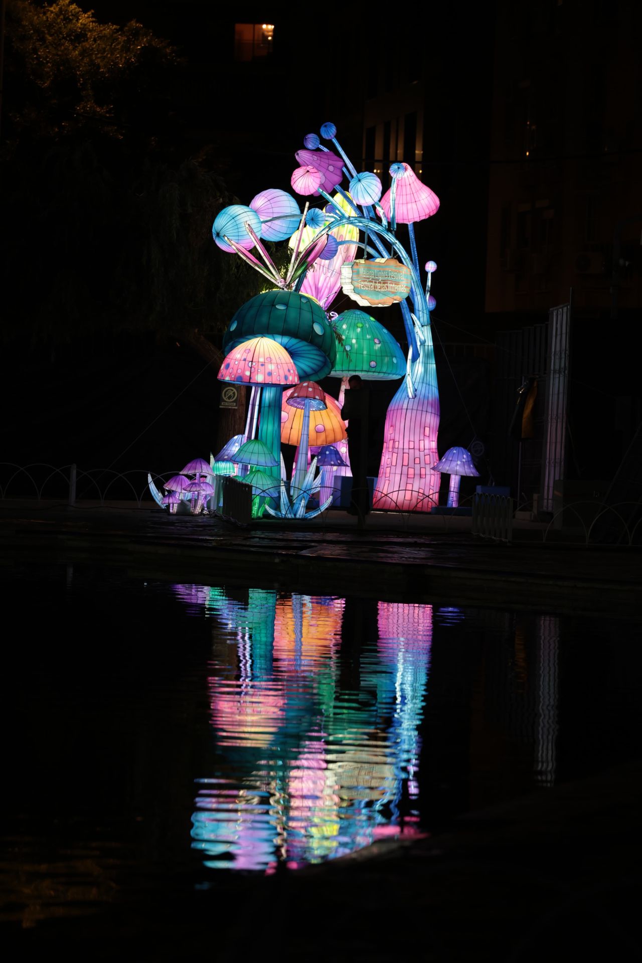El Festival de las Linternas de Málaga, en fotos