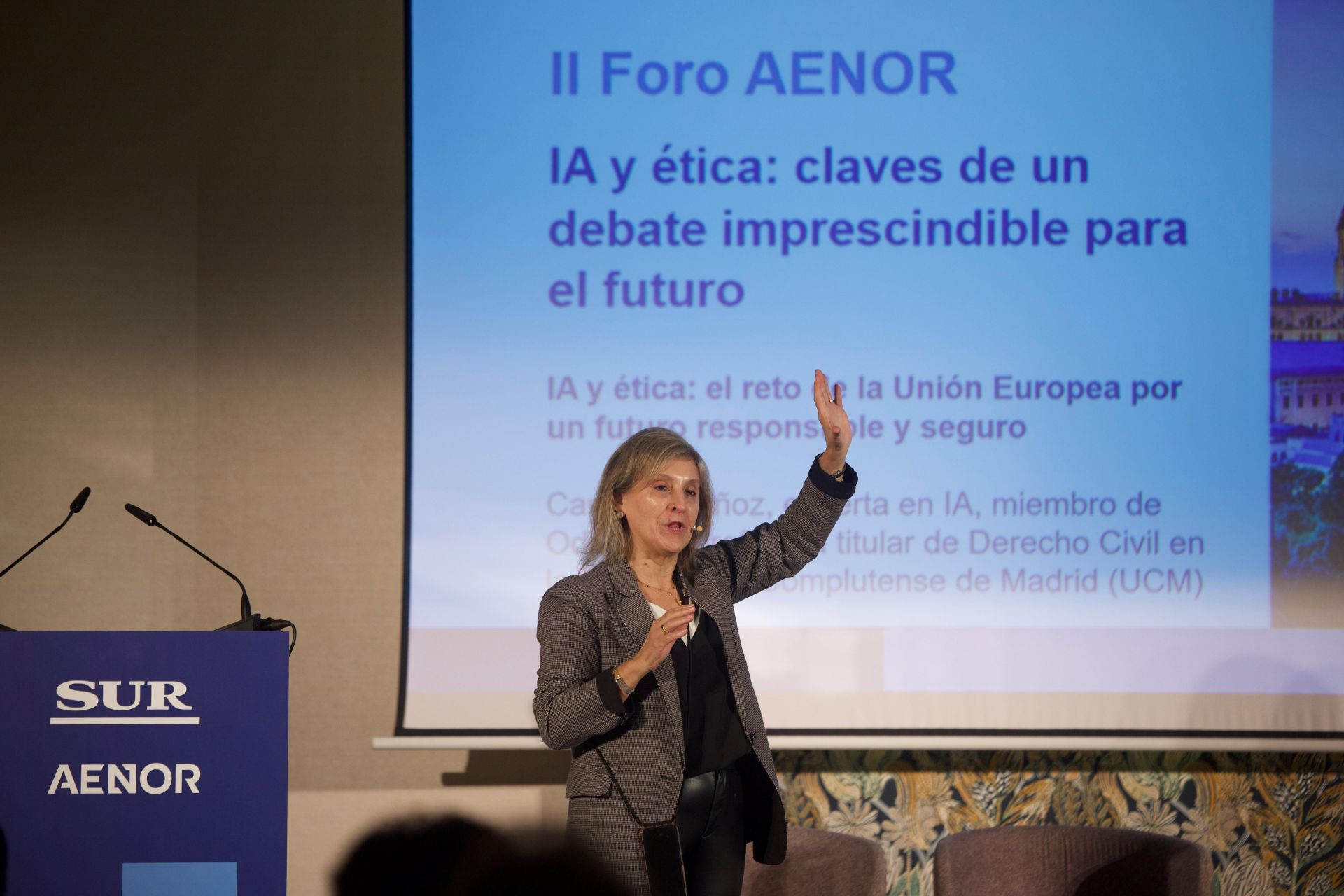 El foro de SUR: &#039;IA y ética: claves de un debate imprescindible para el futuro&#039;, en imágenes