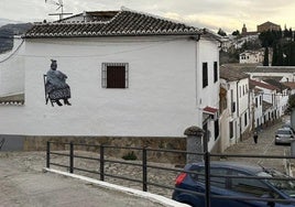 La obra de Aniya La Gitana o Aniya la de Ronda, en la calle Clavero.