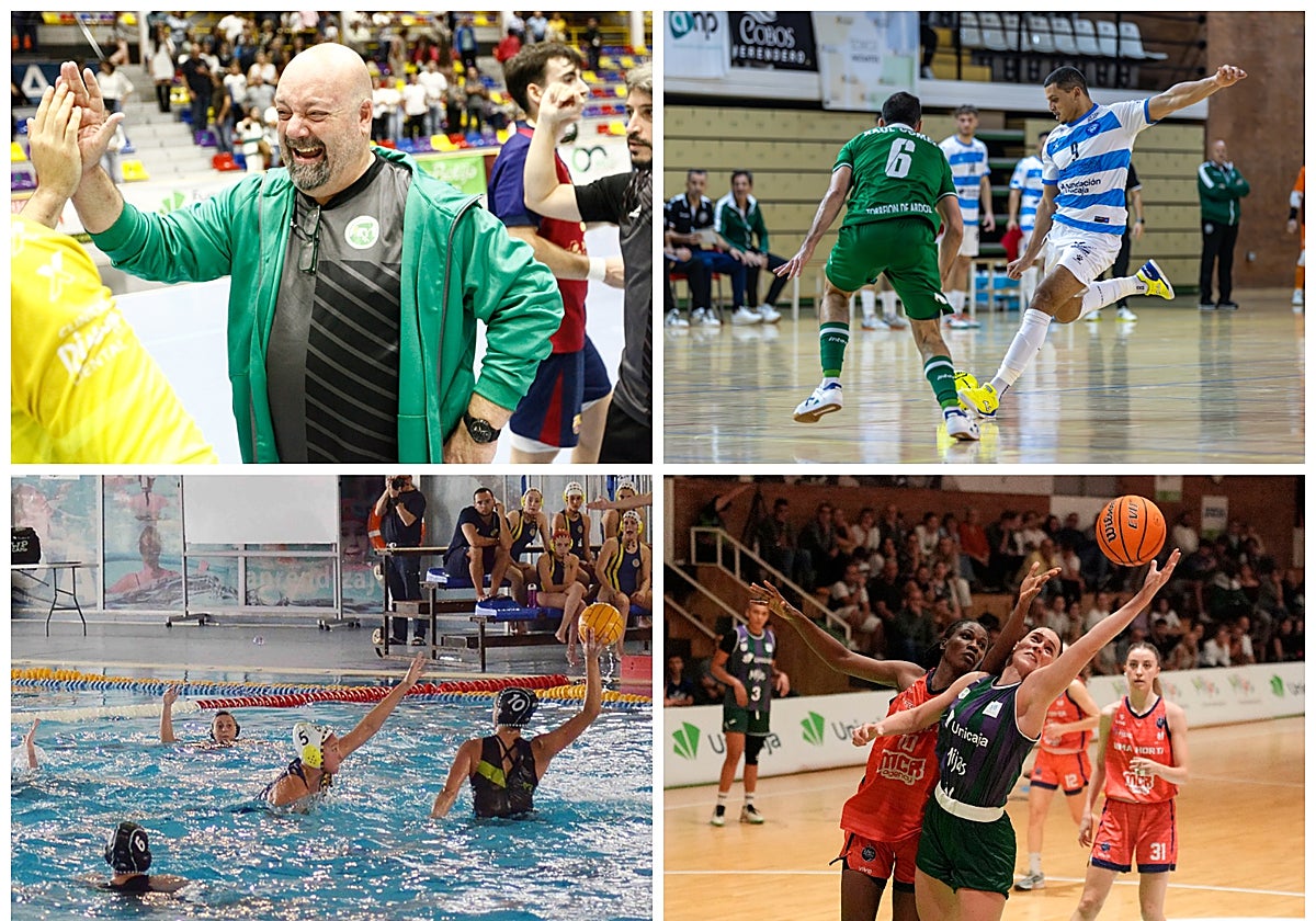 Polideportivo malagueño: Fin de semana intenso de actividad local