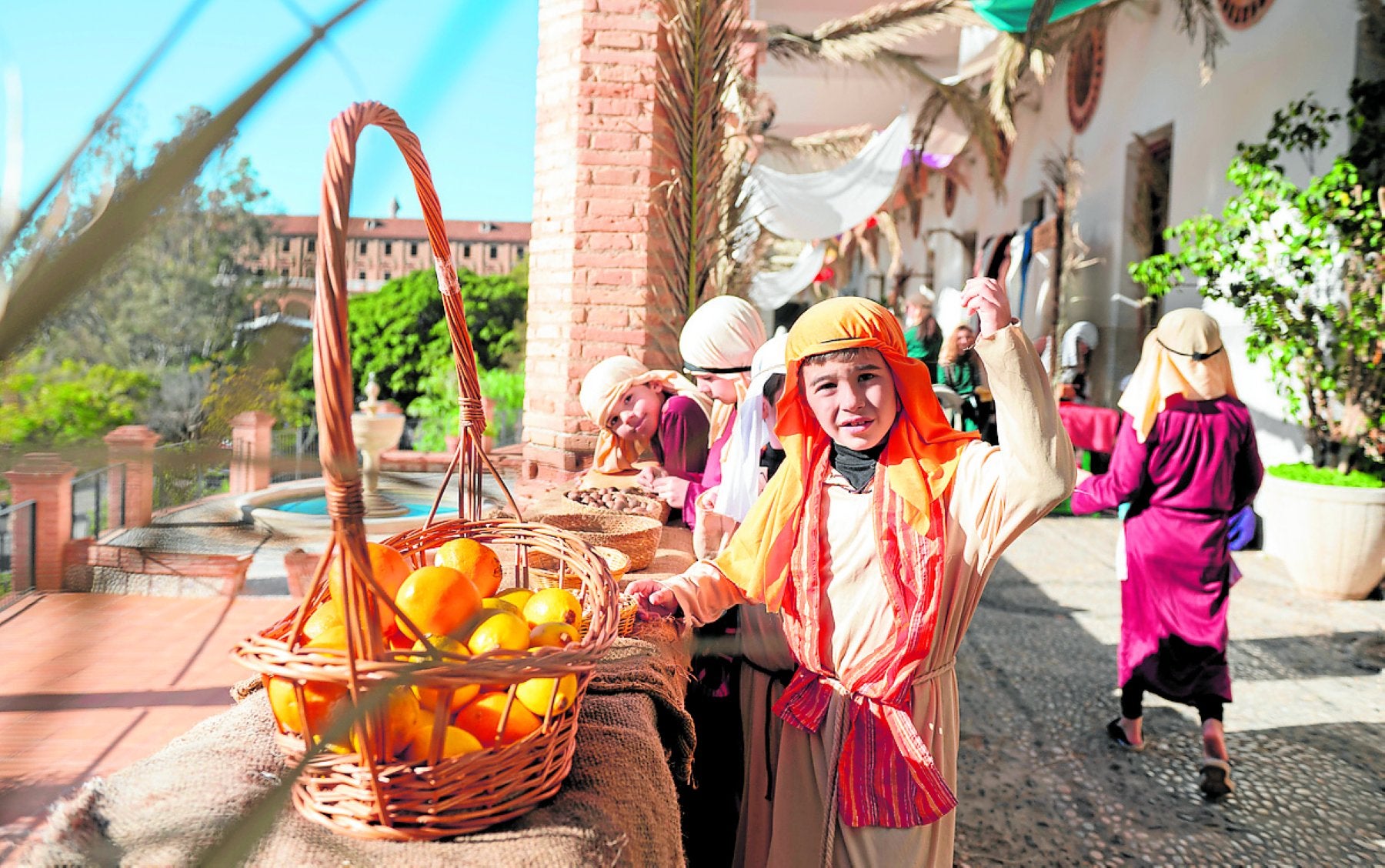 Portal del Belén Diocesano en 2023. Belén Viviente Diocesano de 2023.