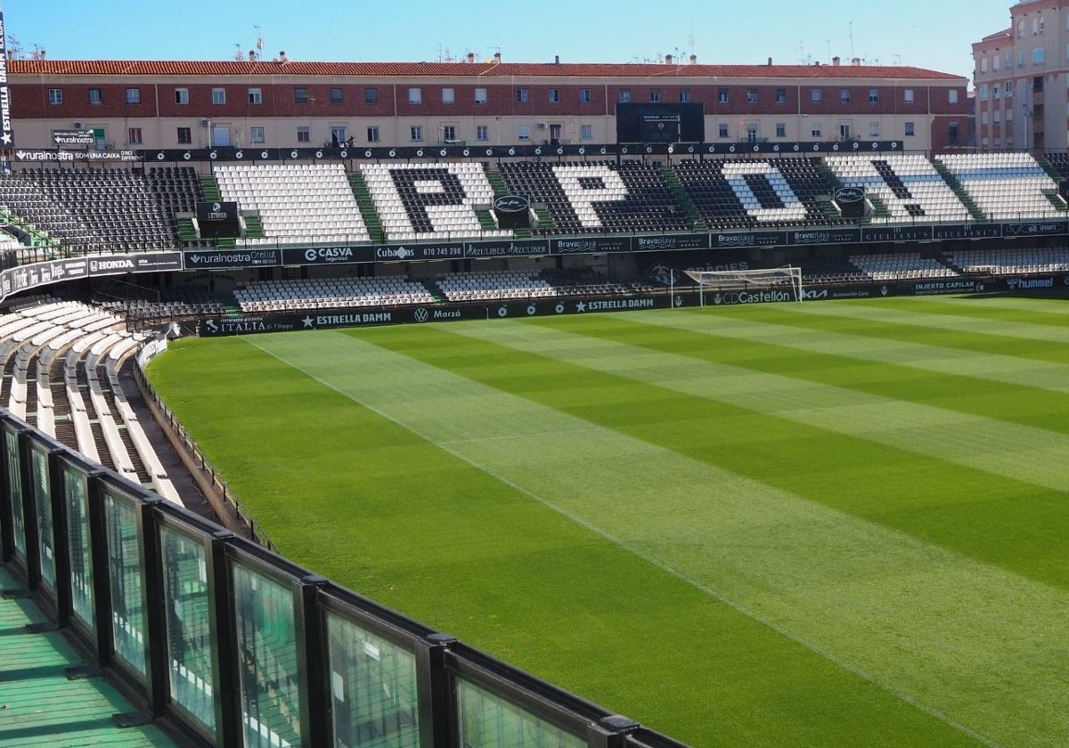 Panorámica del SkyFi Castalia, donde se jugará el partido.