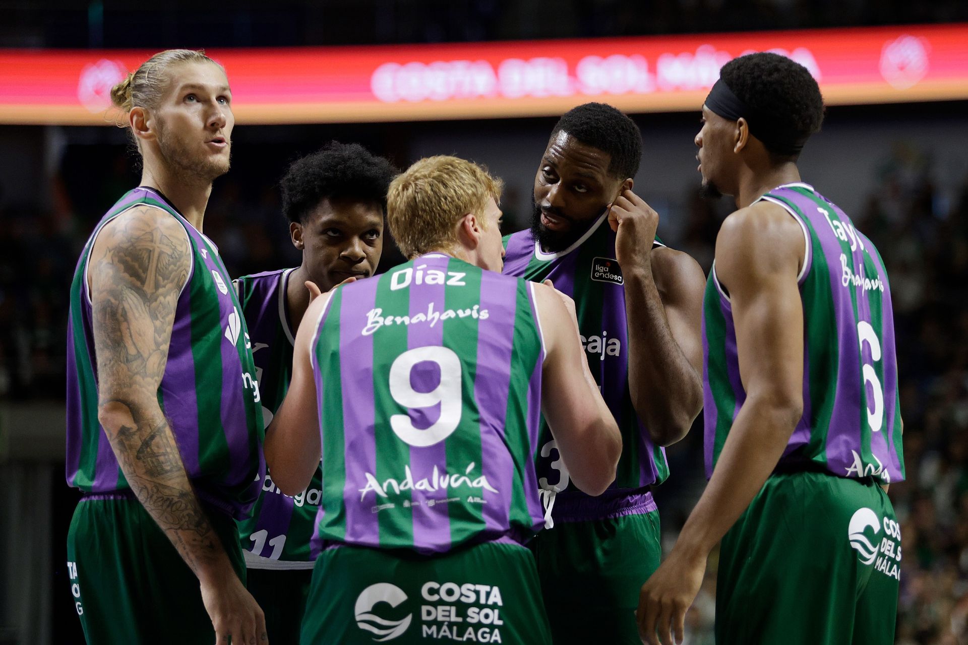 El Unicaja-Tenerife, en imágenes