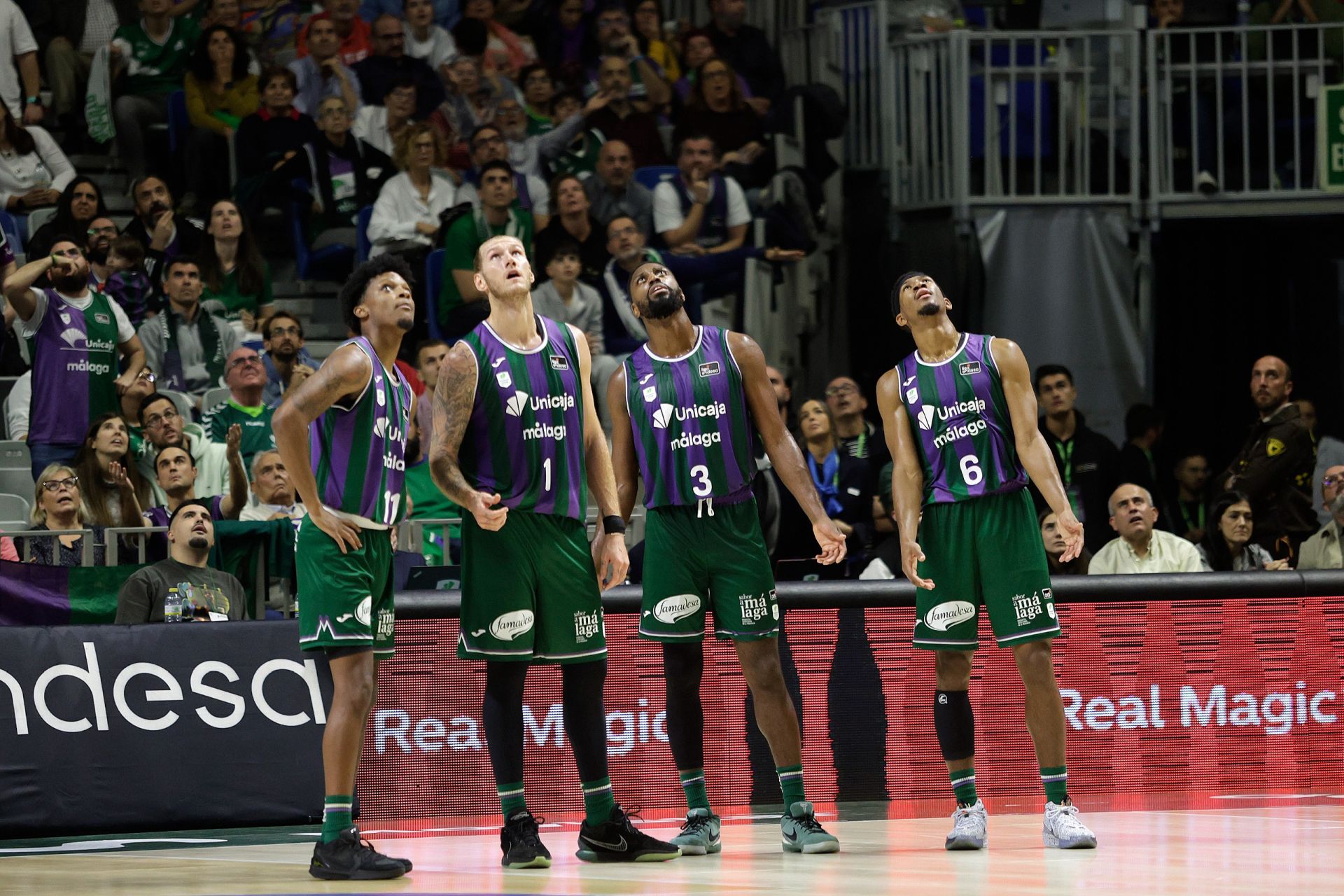 El Unicaja-Tenerife, en imágenes