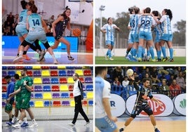 Polideportivo malagueño: Triunfos laboriosos del Unicaja Mijas y el Málaga femenino