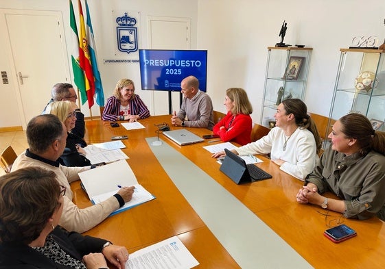 Junta de Gobierno en la que se dio luz verde al presupuesto.