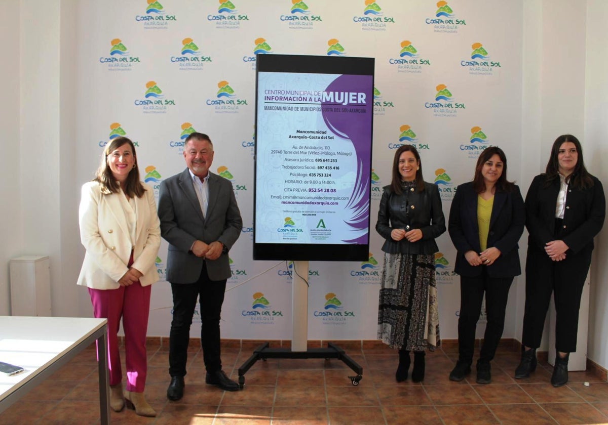 Acto de presentación del balance del Centro de Información a la Mujer en la Mancomunidad Oriental.