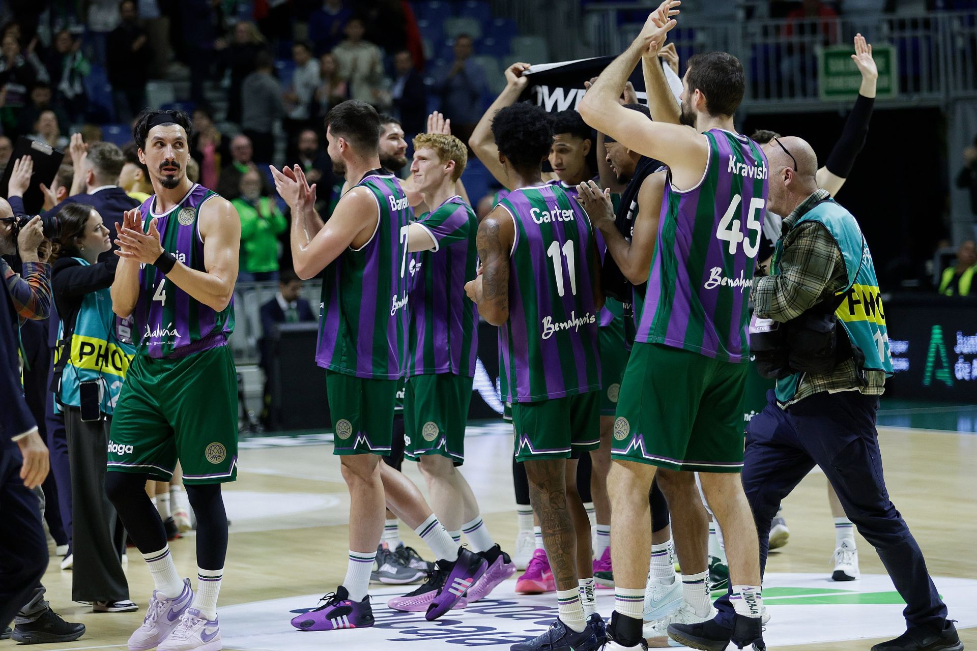 El Unicaja- Oostende, en imágenes