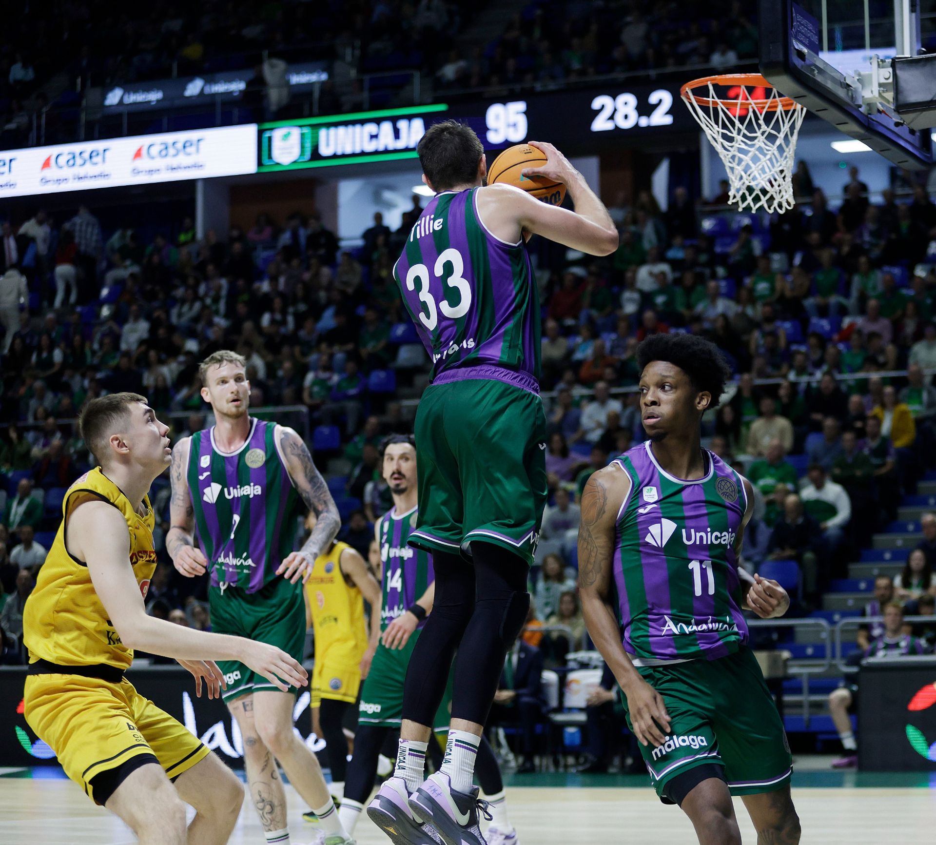 El Unicaja- Oostende, en imágenes