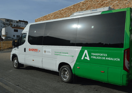 Uno de los autobuses de Alhaurín el Grande.