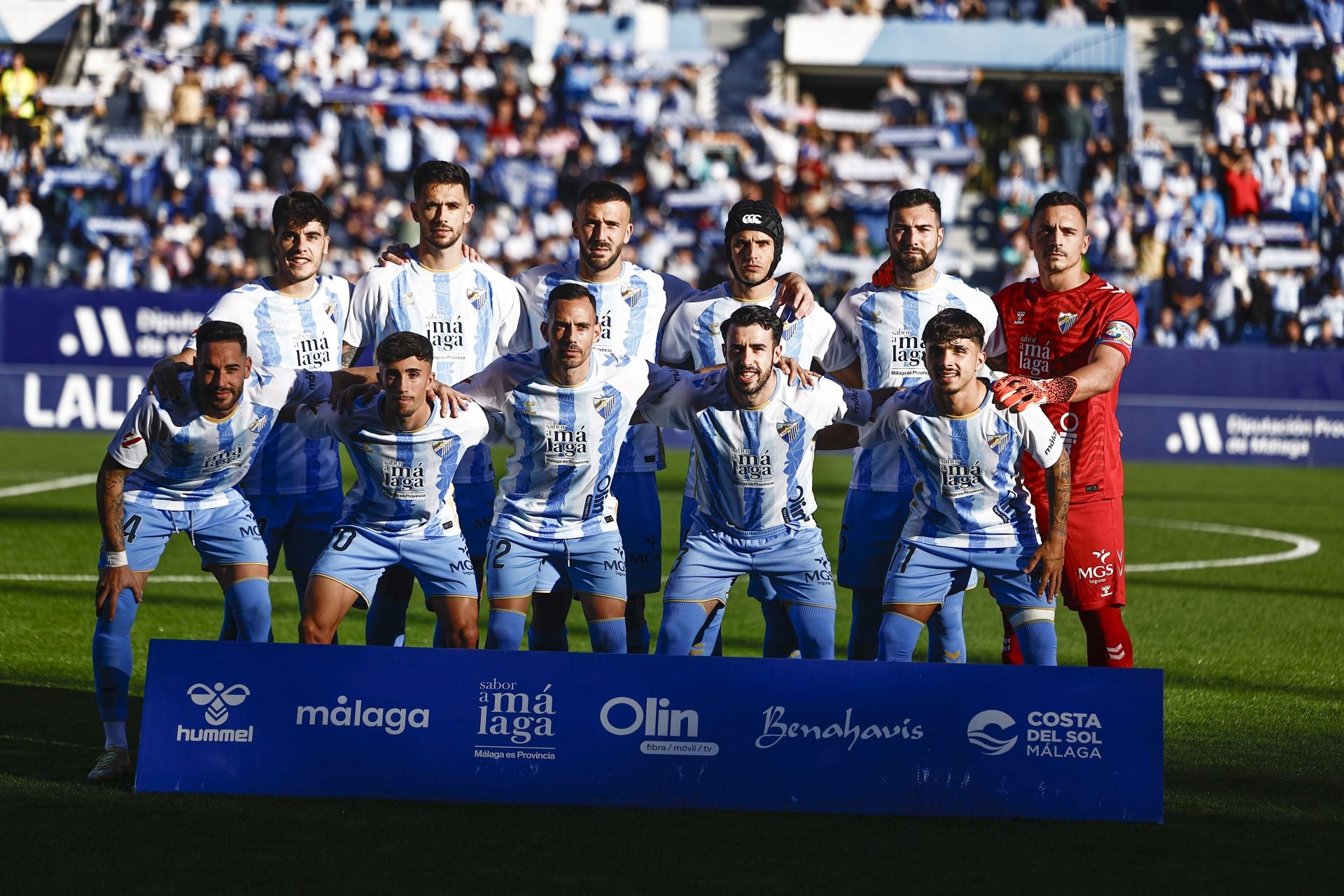 El Málaga - Almería, en imágenes