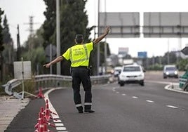 Roba un camión y huye de Málaga a Granada con doce patrullas de la Guardia Civil detrás