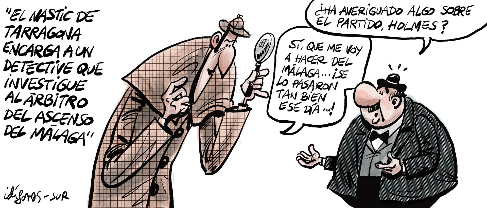 El mes de diciembre en las viñetas de Idígoras y Pachi