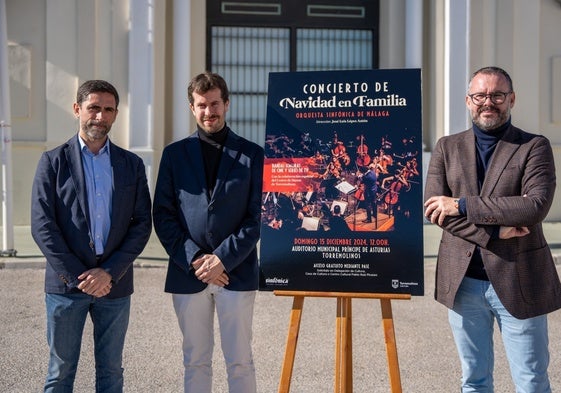 Presentación del concierto de la Sinfónica de Málaga.