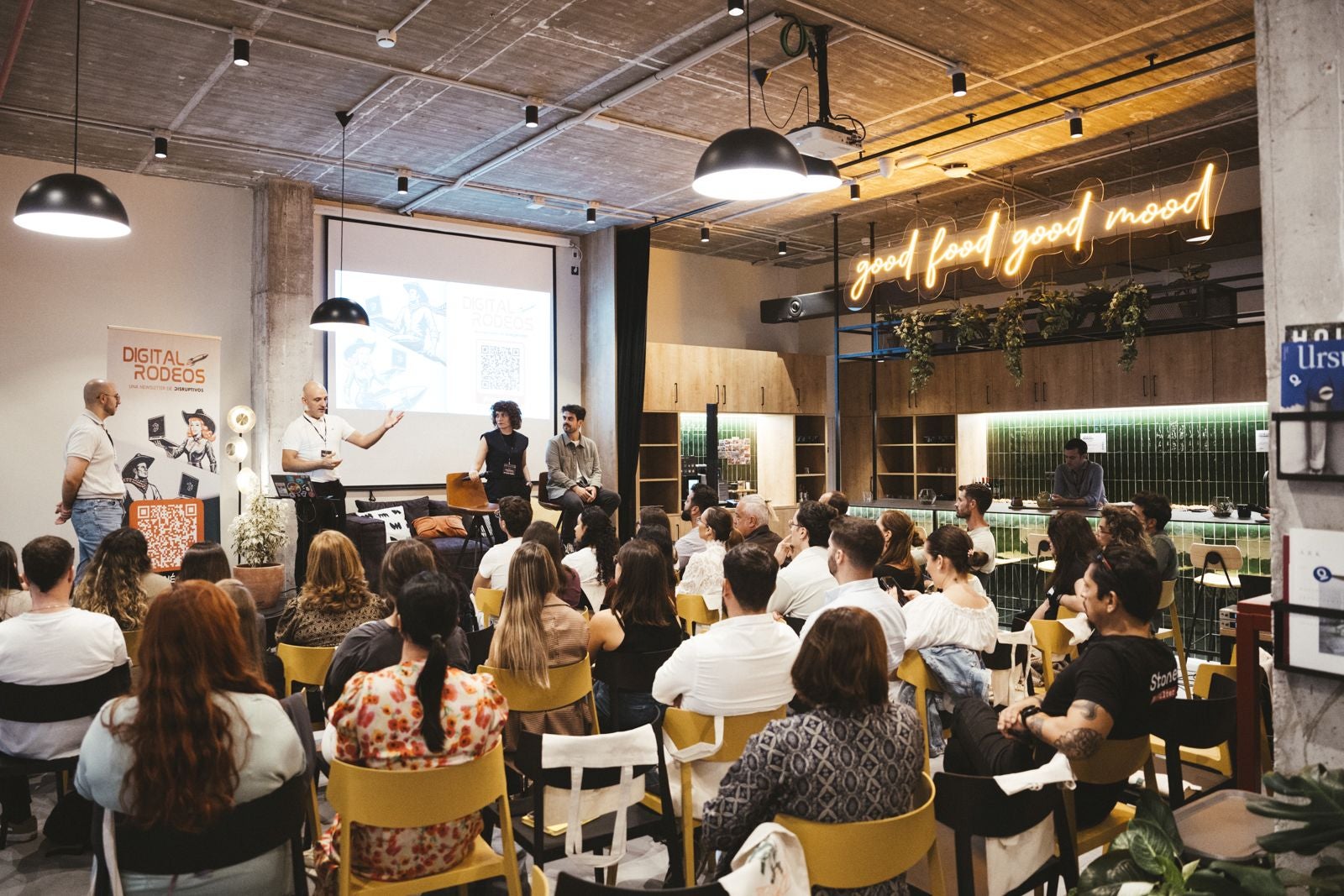 Un momento de la segunda edición del Mailchimp Day en Málaga, evento organizado por Disruptivos.