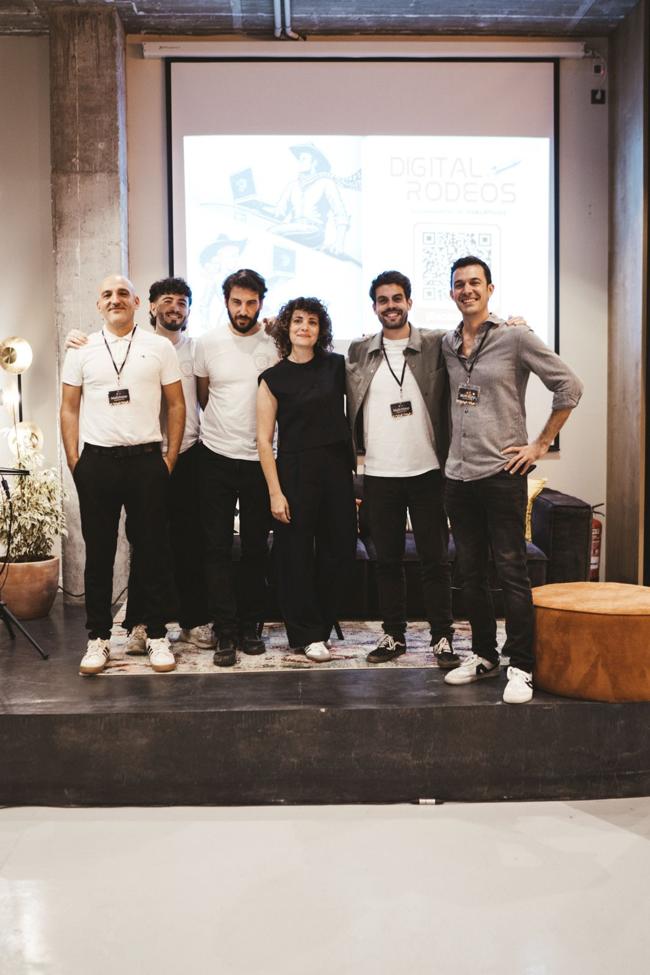Parte del equipo de Disruptivos en el Mailchimp Day.