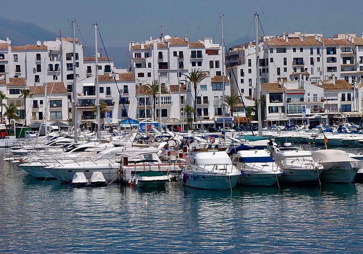 Vista de Puerto Banús.