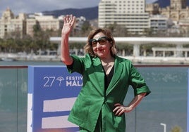 Carmen Machi, en la última edición del Festival de Málaga, presentando 'Tratamos demasiado bien a las mujeres'.