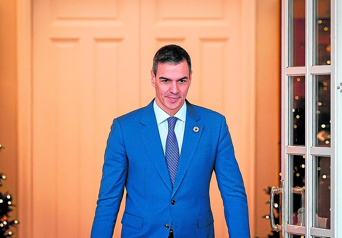 Pedro Sánchez, esta semana en la Moncloa.