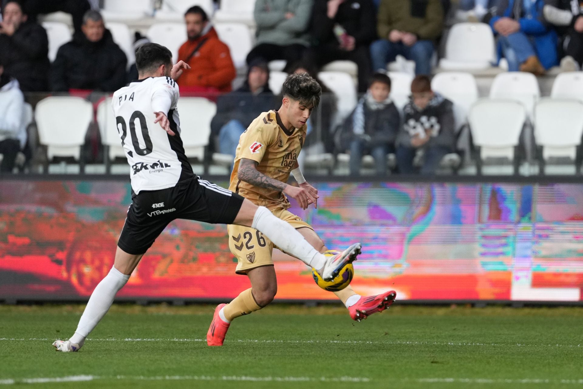 Las mejores imágenes del Burgos-Málaga