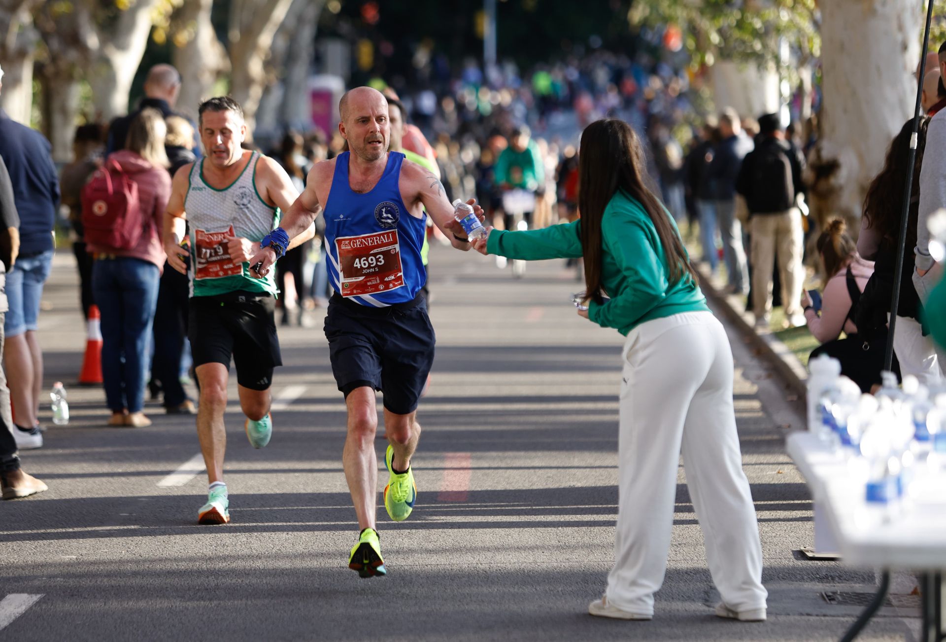 Las mejores imágenes del Generali Maratón de Málaga 2024