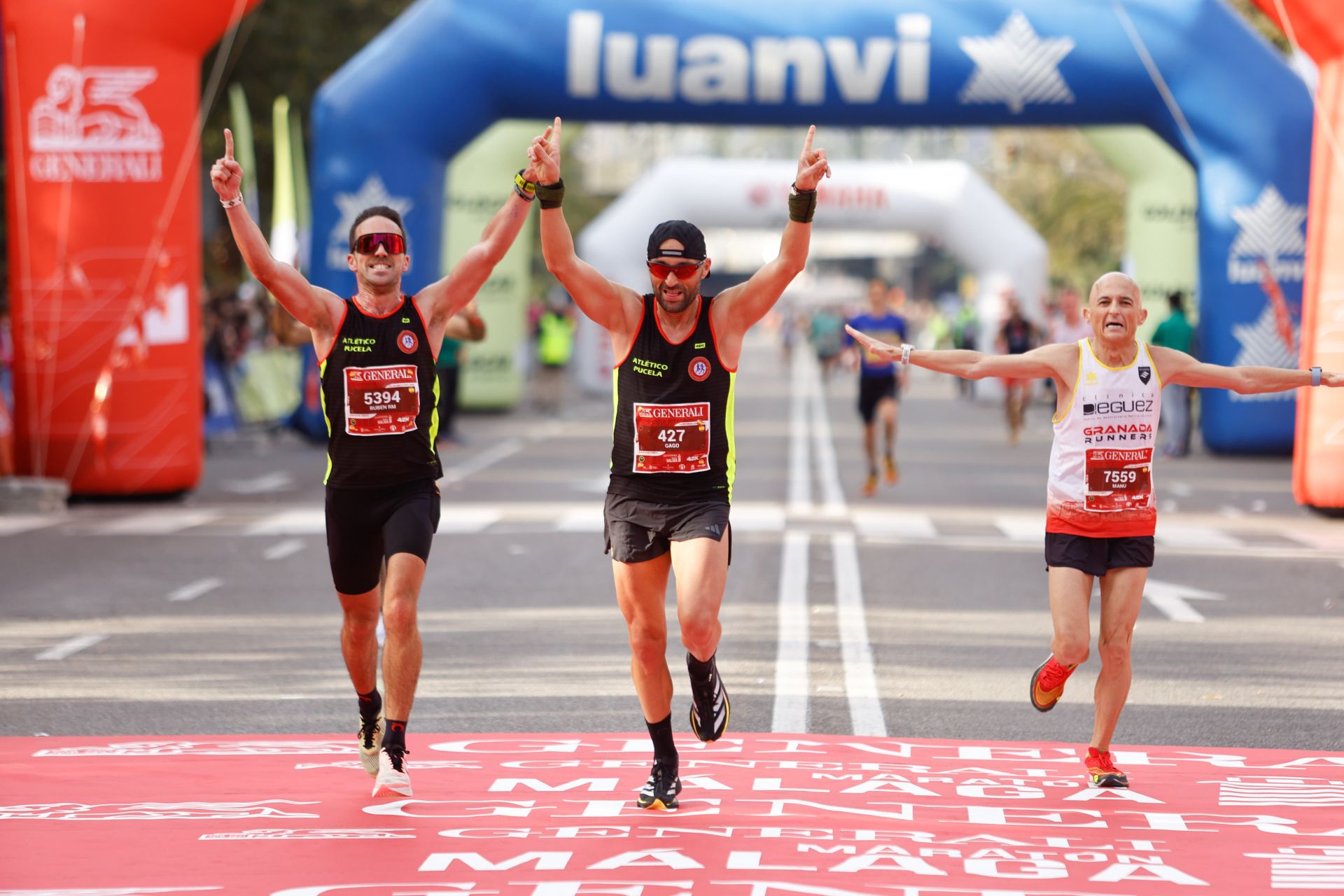 Las mejores imágenes del Generali Maratón de Málaga 2024