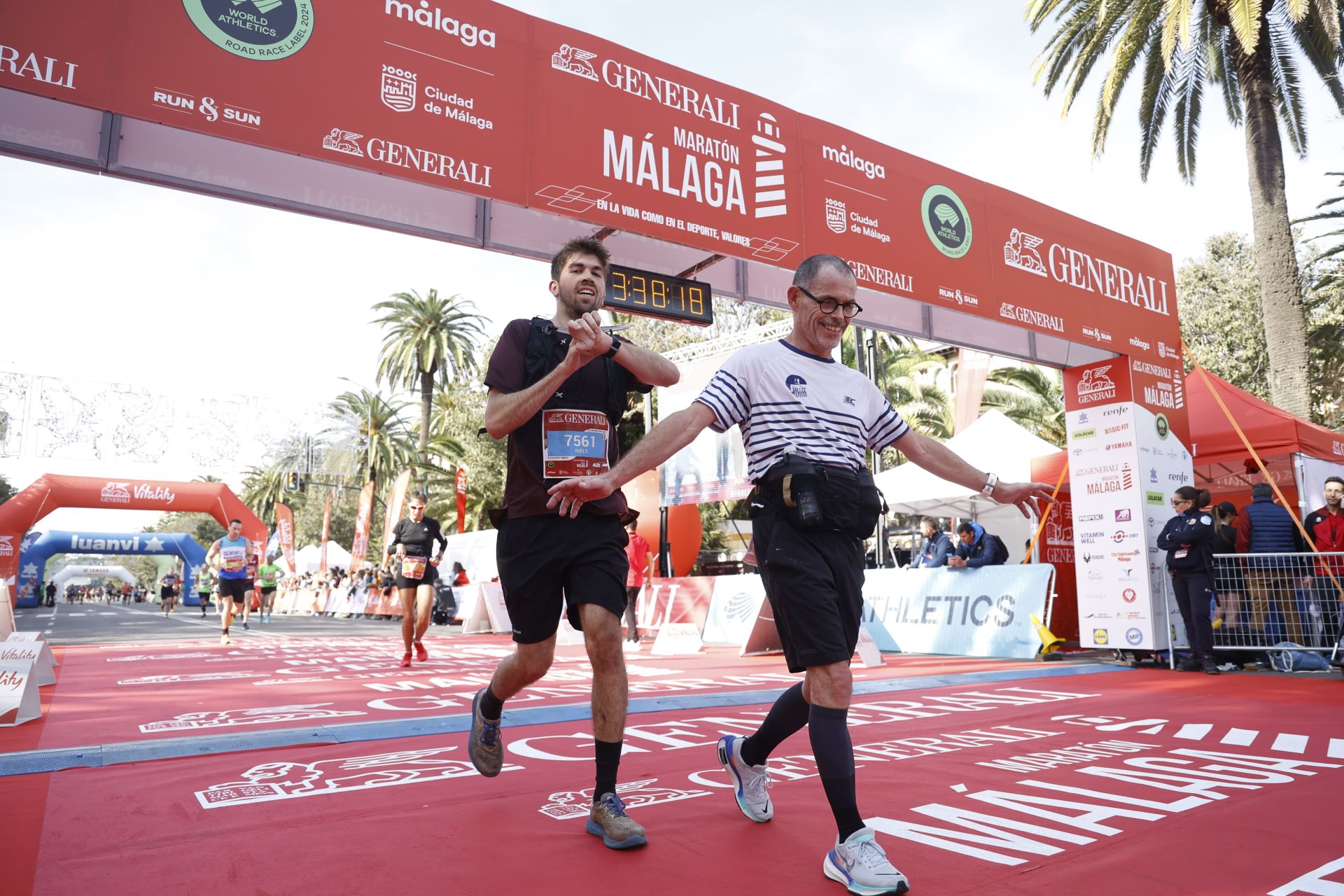 Las mejores imágenes del Generali Maratón de Málaga 2024