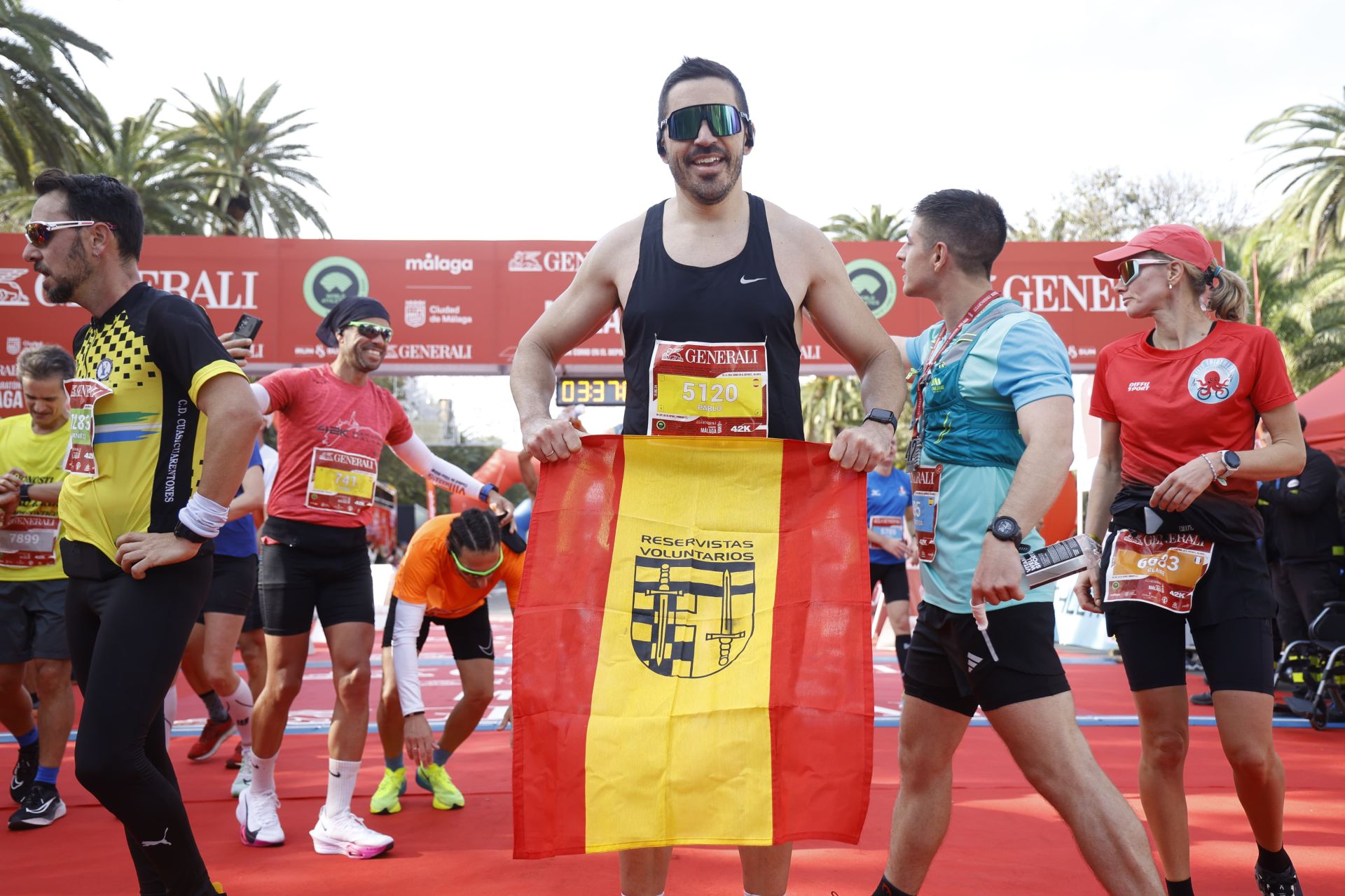 Las mejores imágenes del Generali Maratón de Málaga 2024