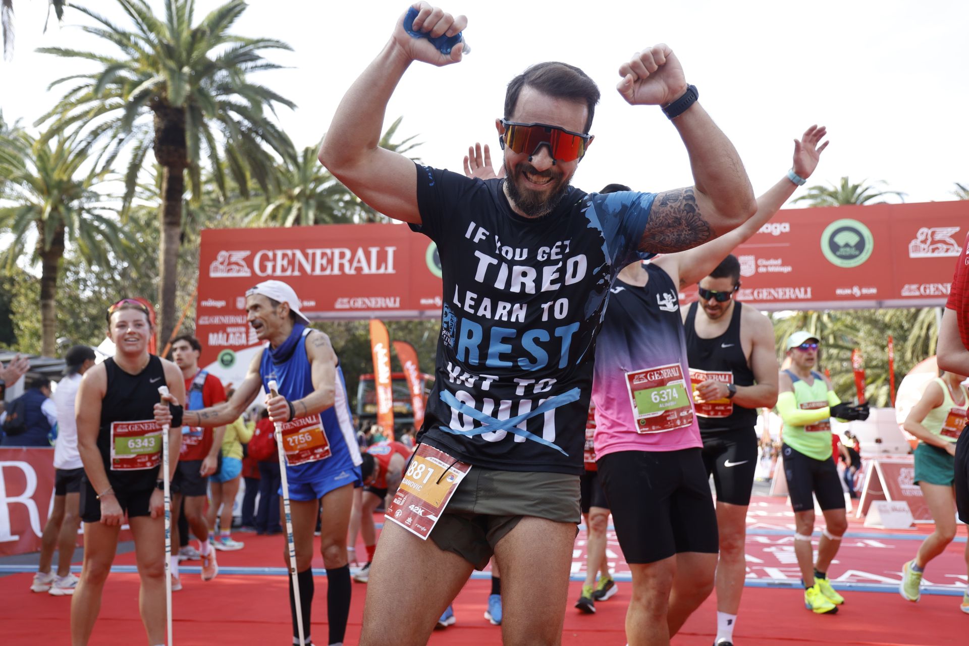 Las mejores imágenes del Generali Maratón de Málaga 2024