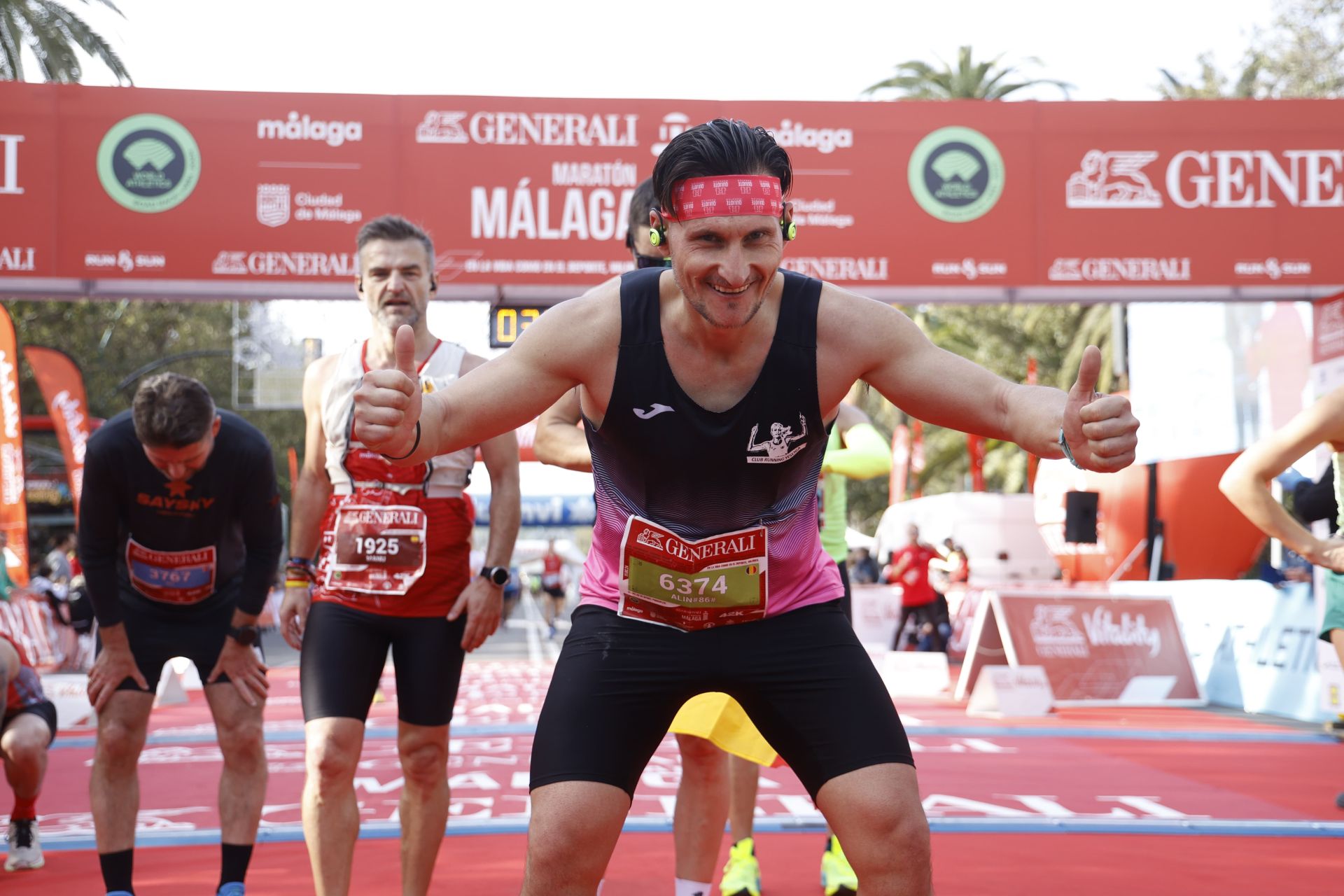 Las mejores imágenes del Generali Maratón de Málaga 2024