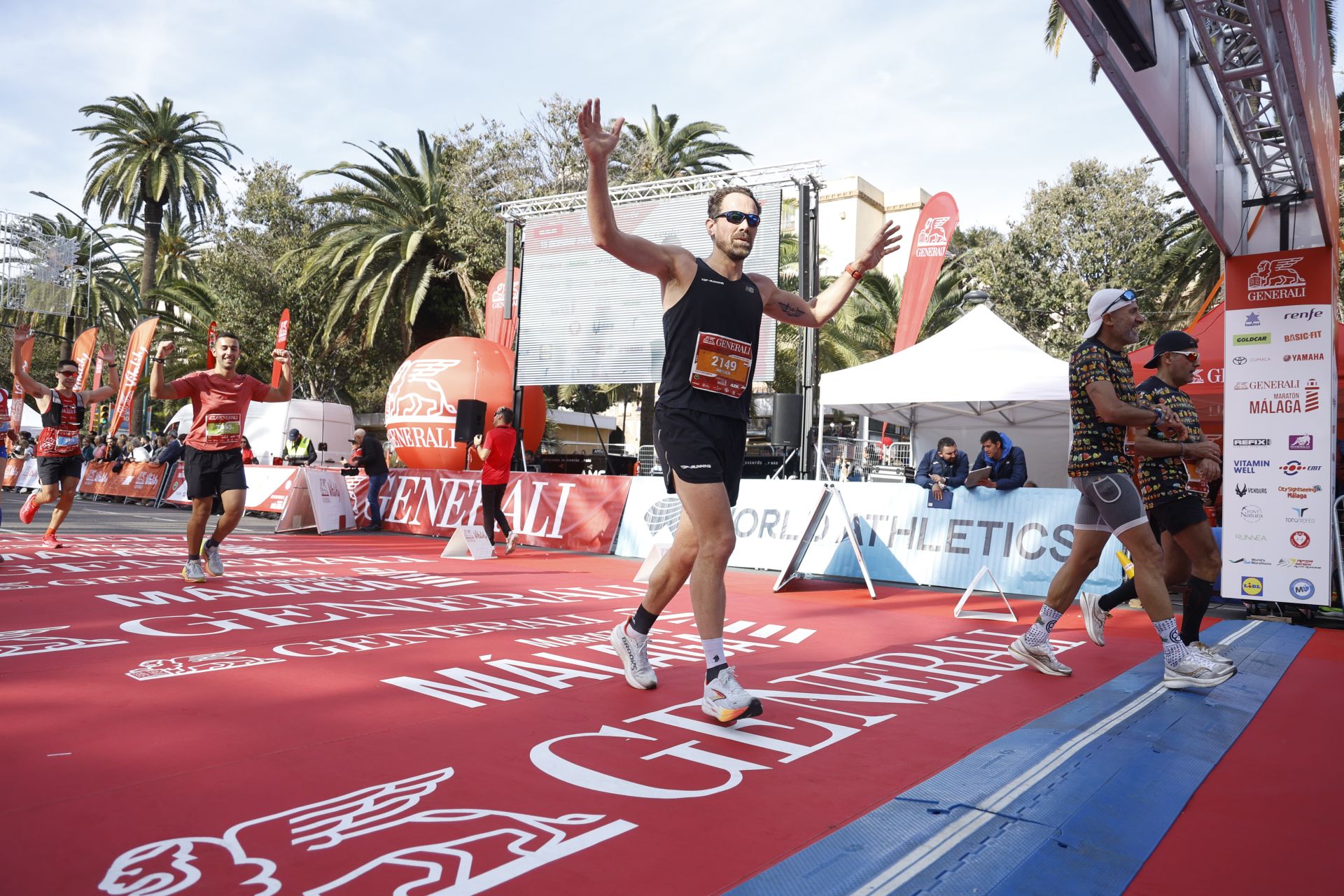 Las mejores imágenes del Generali Maratón de Málaga 2024