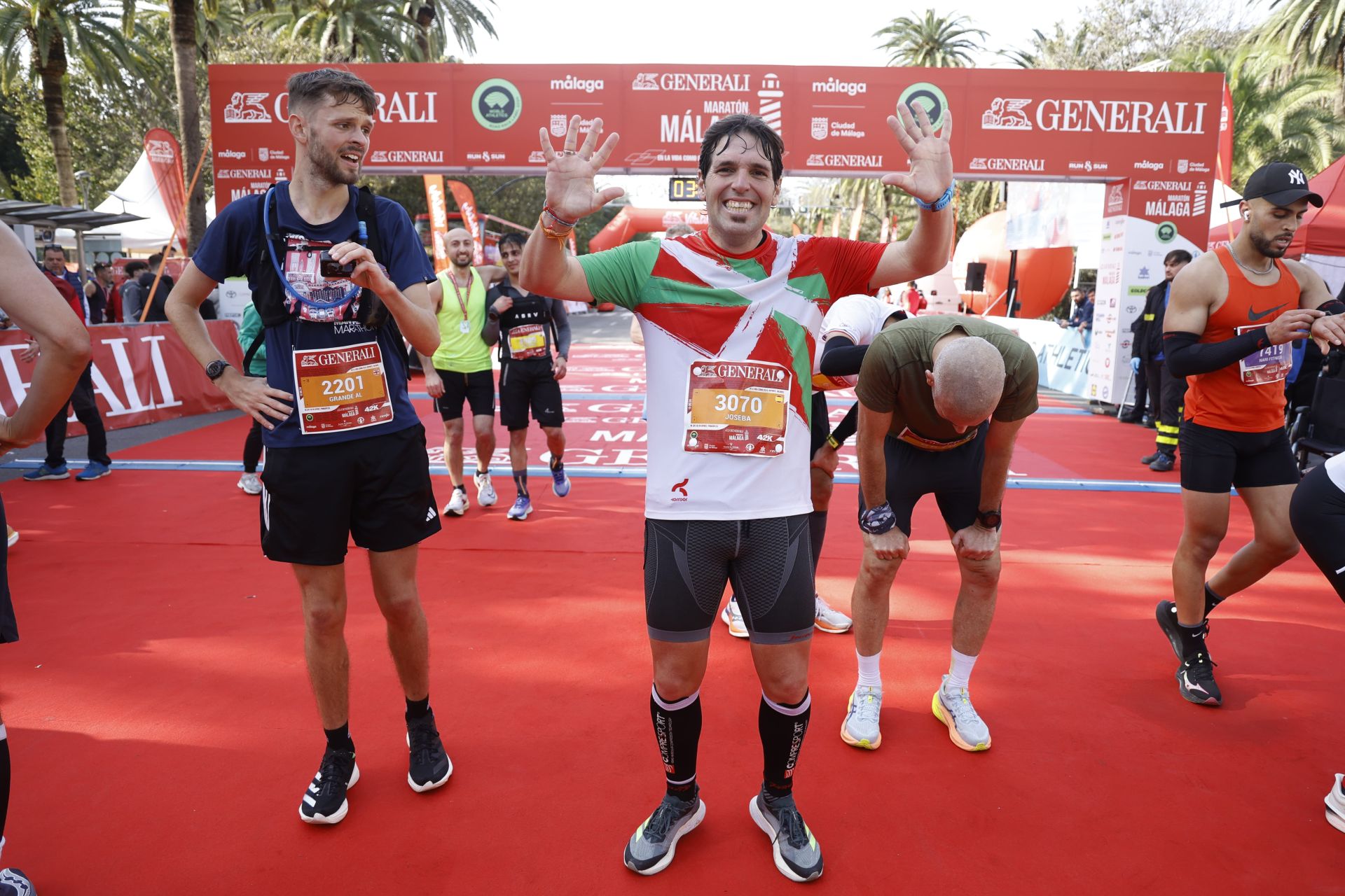 Las mejores imágenes del Generali Maratón de Málaga 2024