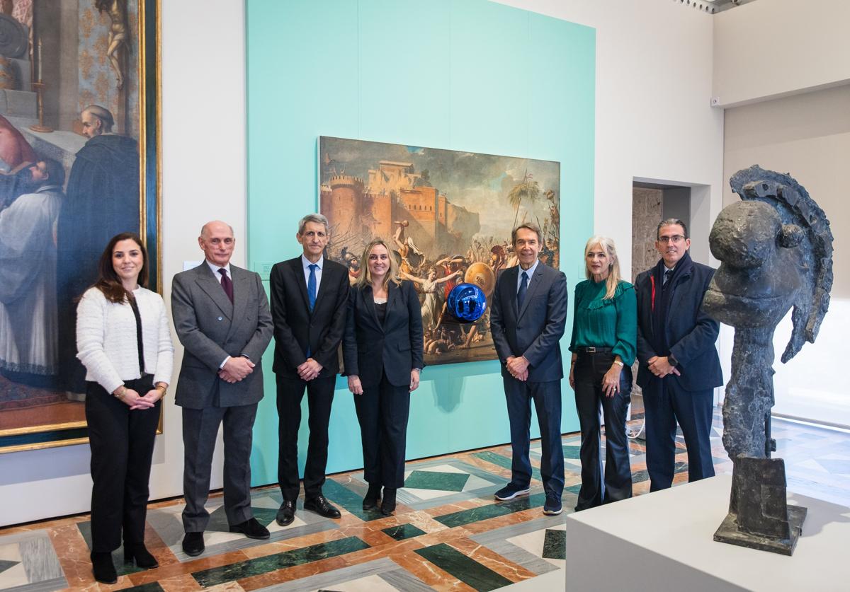 Cristina Rico, Bernard Ruiz-Picasso, José Manuel Domínguez, Marifrán Carazo, Jeff Koons, Patricia del Pozo y Sergio Corral.