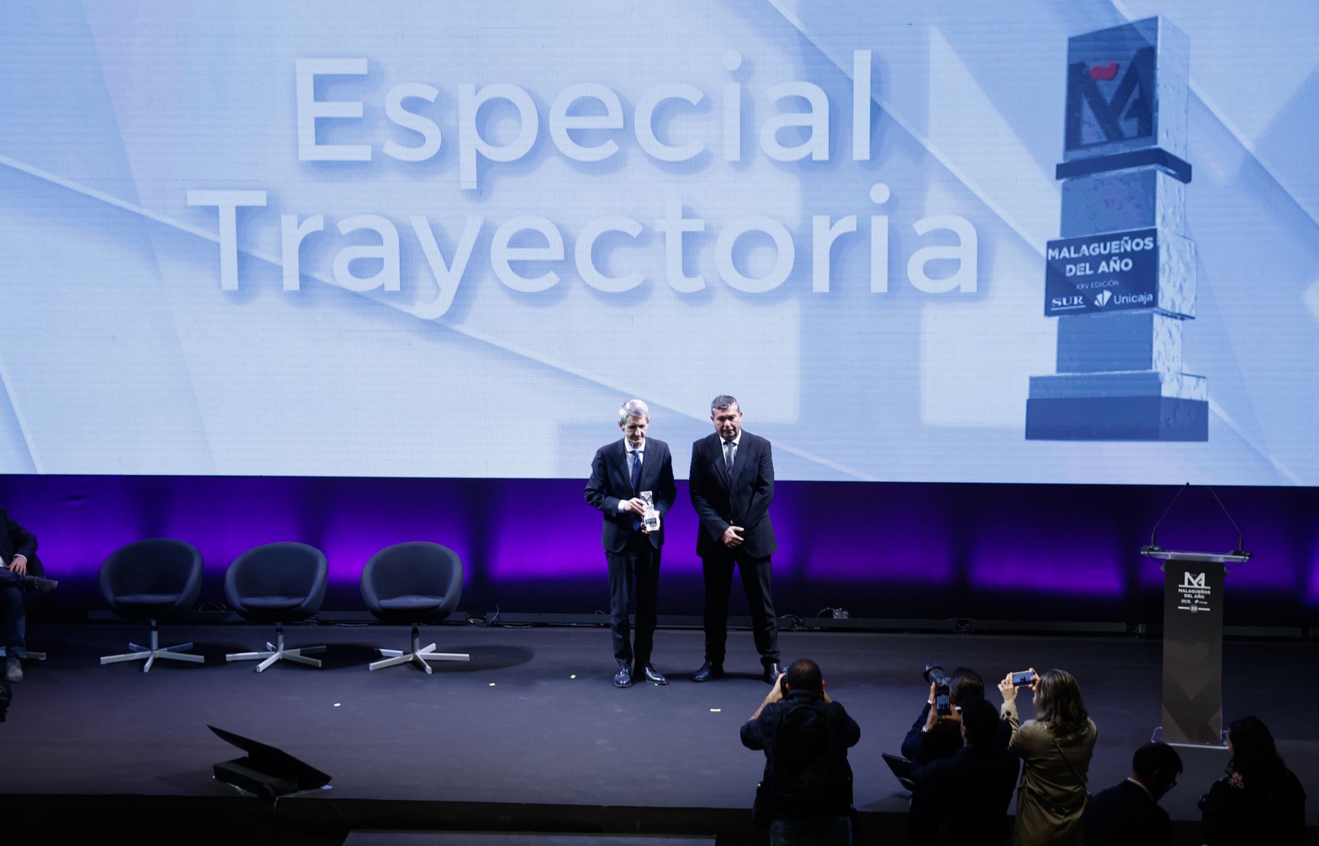 La gala de entrega de los Premios &#039;Malagueños del Año 2024&#039;, en imágenes