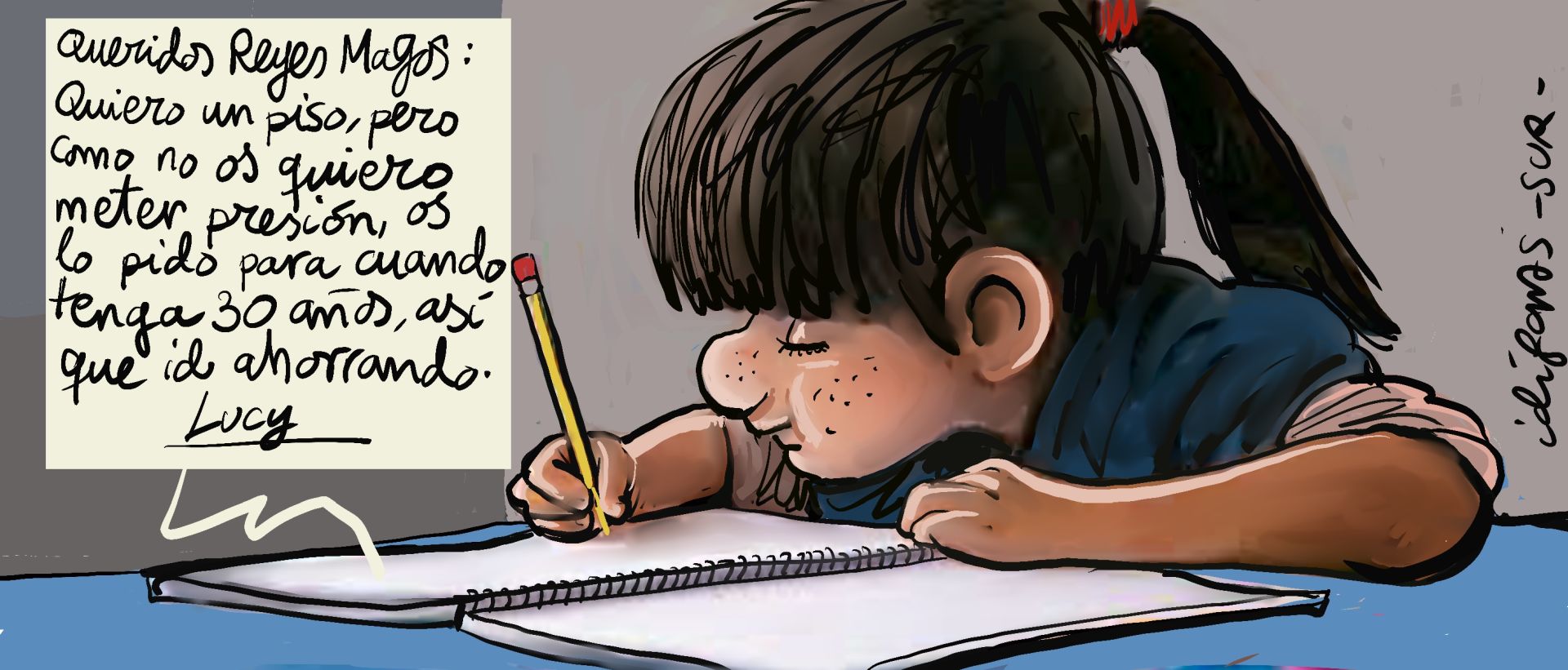 El mes de diciembre en las viñetas de Idígoras y Pachi